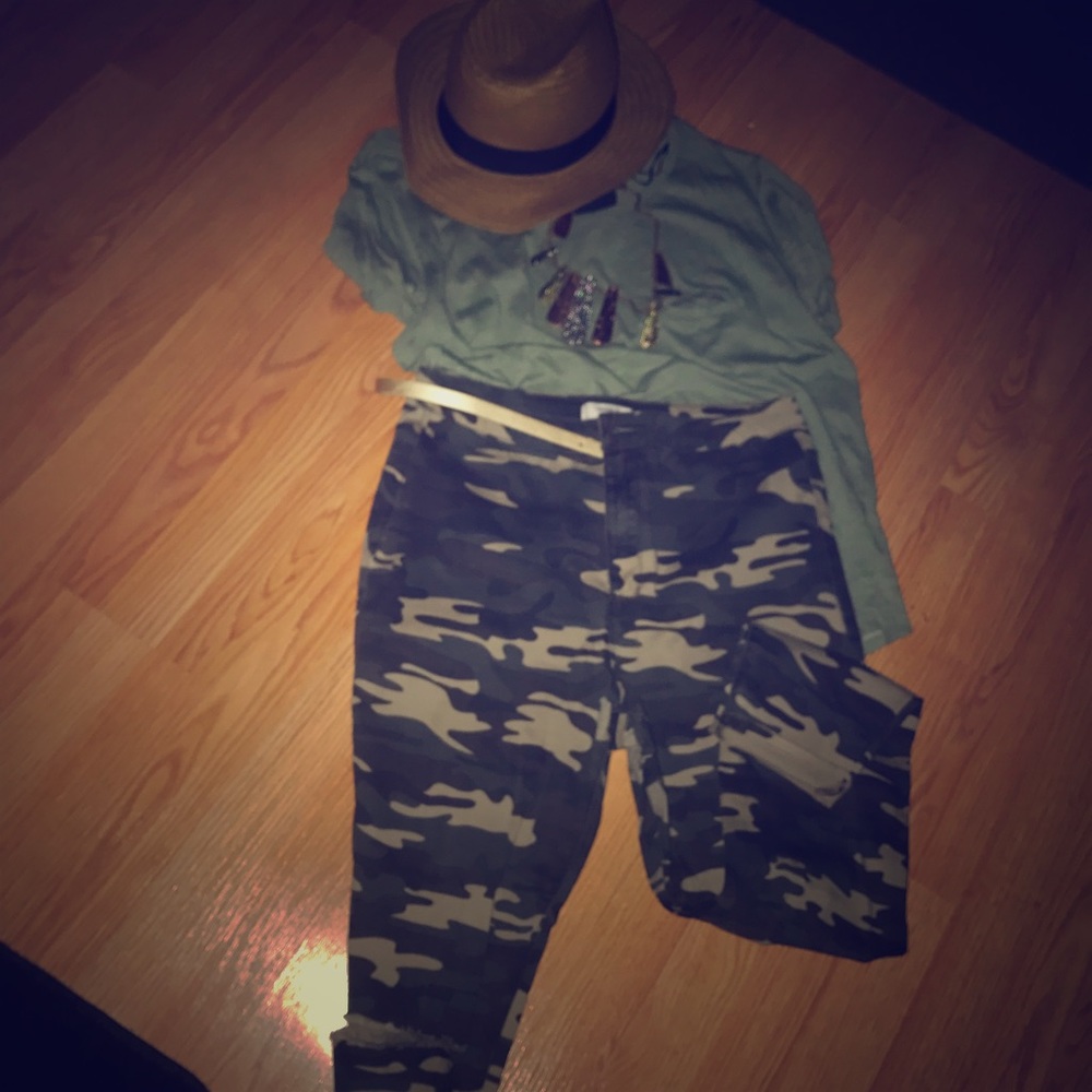 Army pants stretch